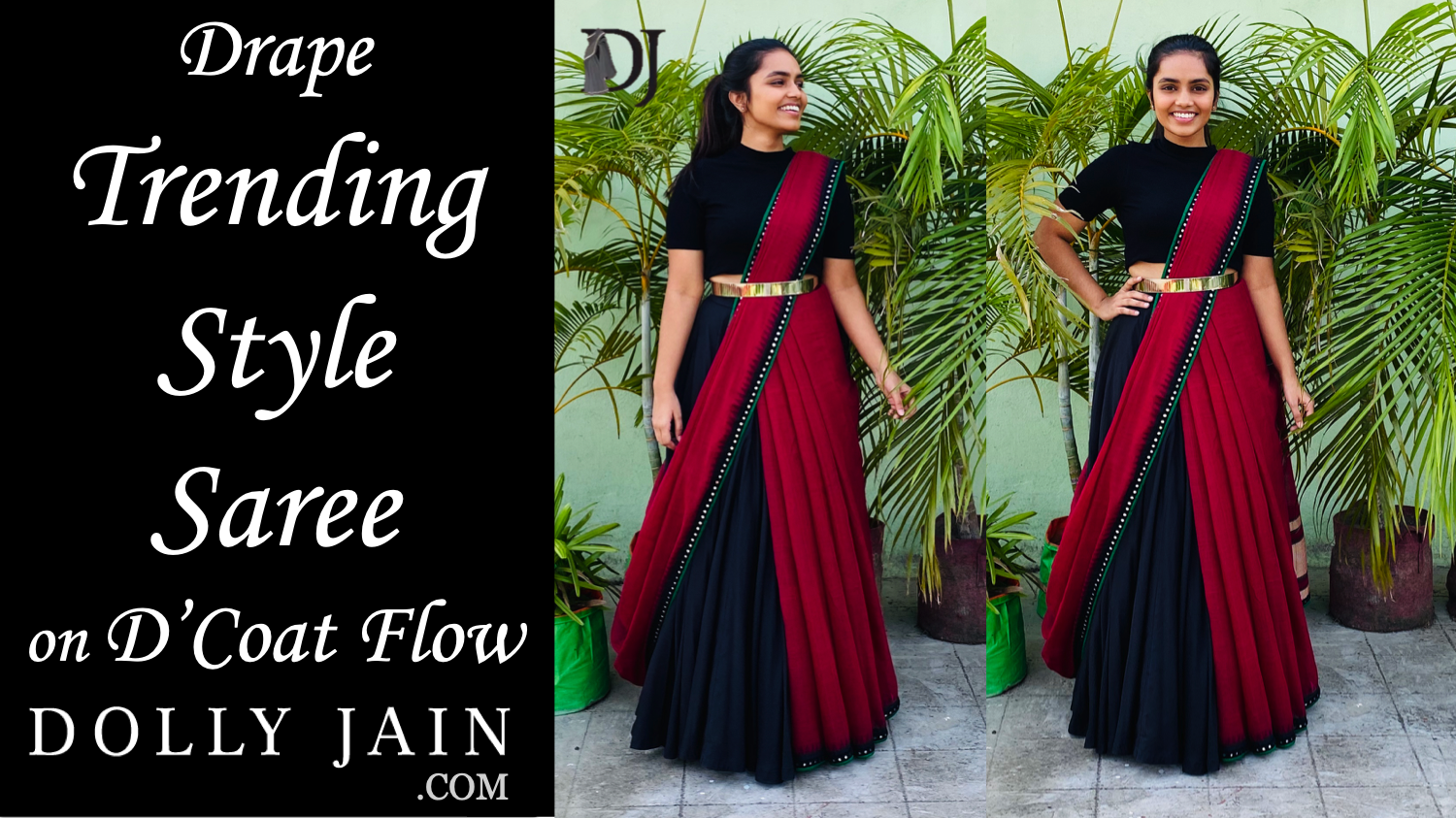 Multicolor Drape saree gown, Feature : Anti-Wrinkle, Dry Cleaning at Rs  1,800 / piece in Thane
